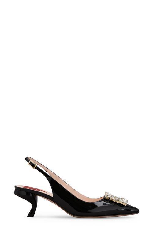 Roger Vivier Virgule Pointed Toe Slingback Pump Product Image