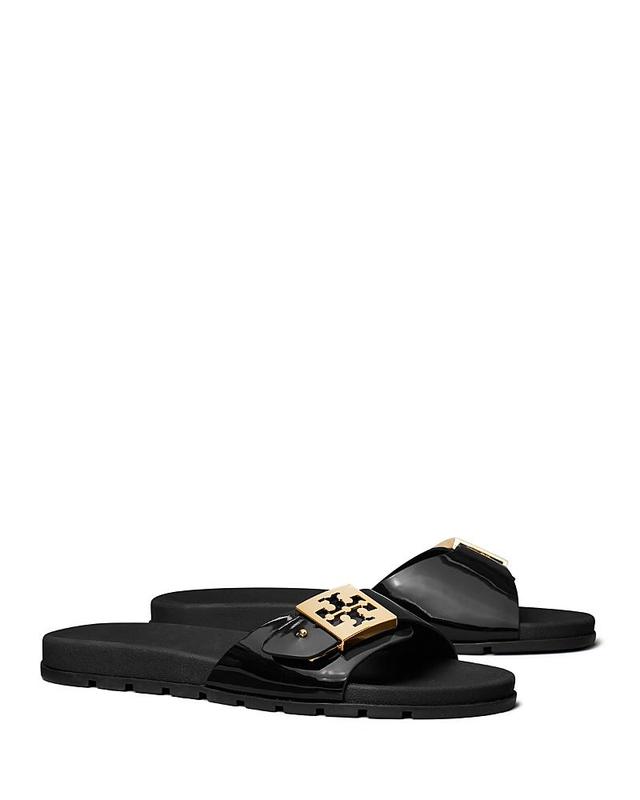 Tory Burch Womens Slip On Buckled Slide Sandals Product Image