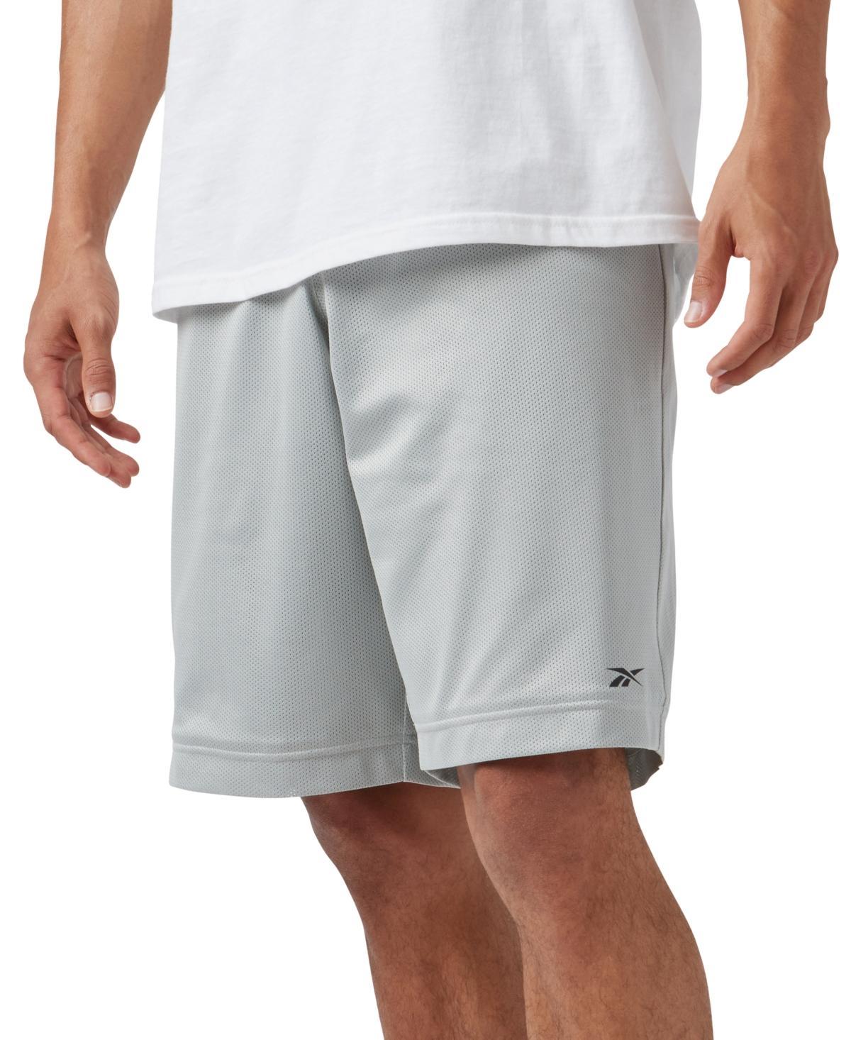 Reebok Mens Mesh Logo Basketball Shorts Product Image