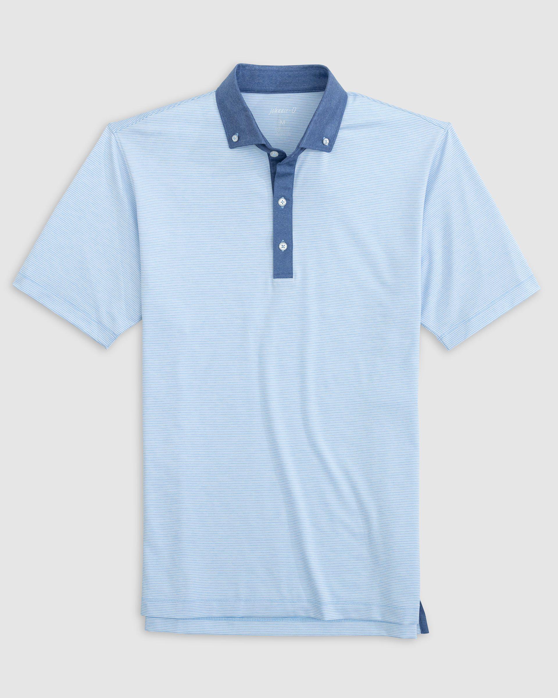 Walsh Striped Jersey Performance Polo Male Product Image