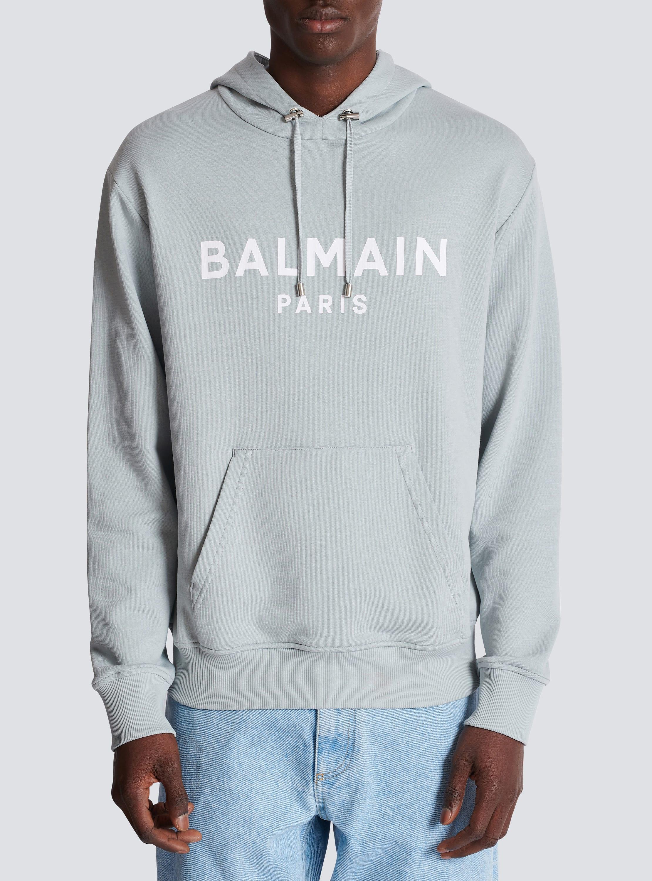 Printed Balmain Paris hoodie Product Image