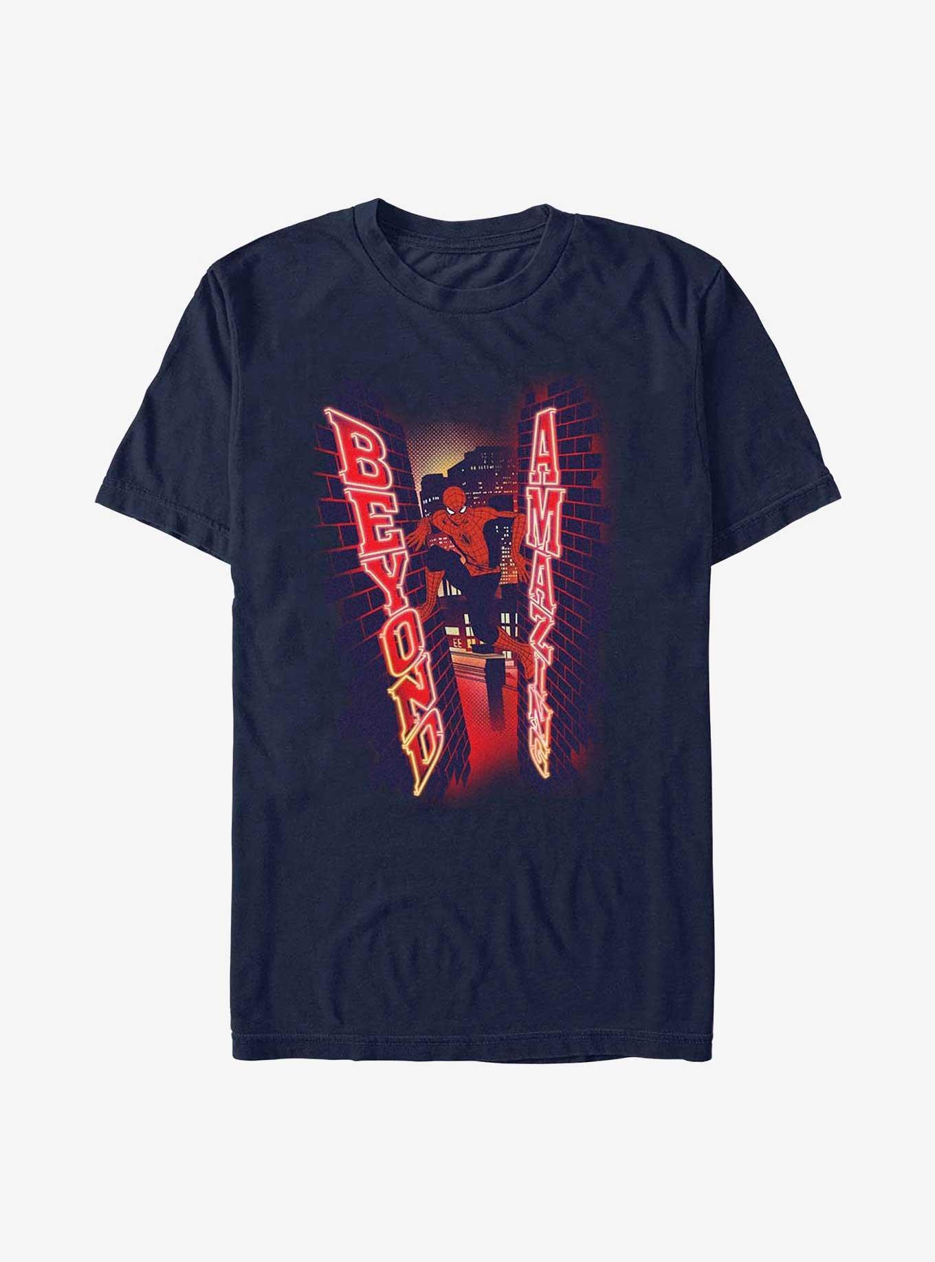 Marvel Spider-Man 60th Anniversary Wall Climb Beyond Amazing T-Shirt Product Image