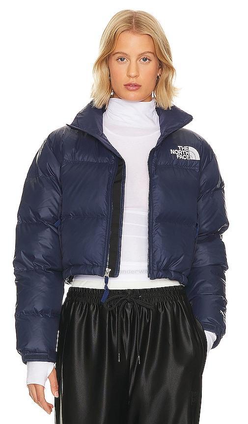 Womens Nuptse Crop Down Jacket Product Image