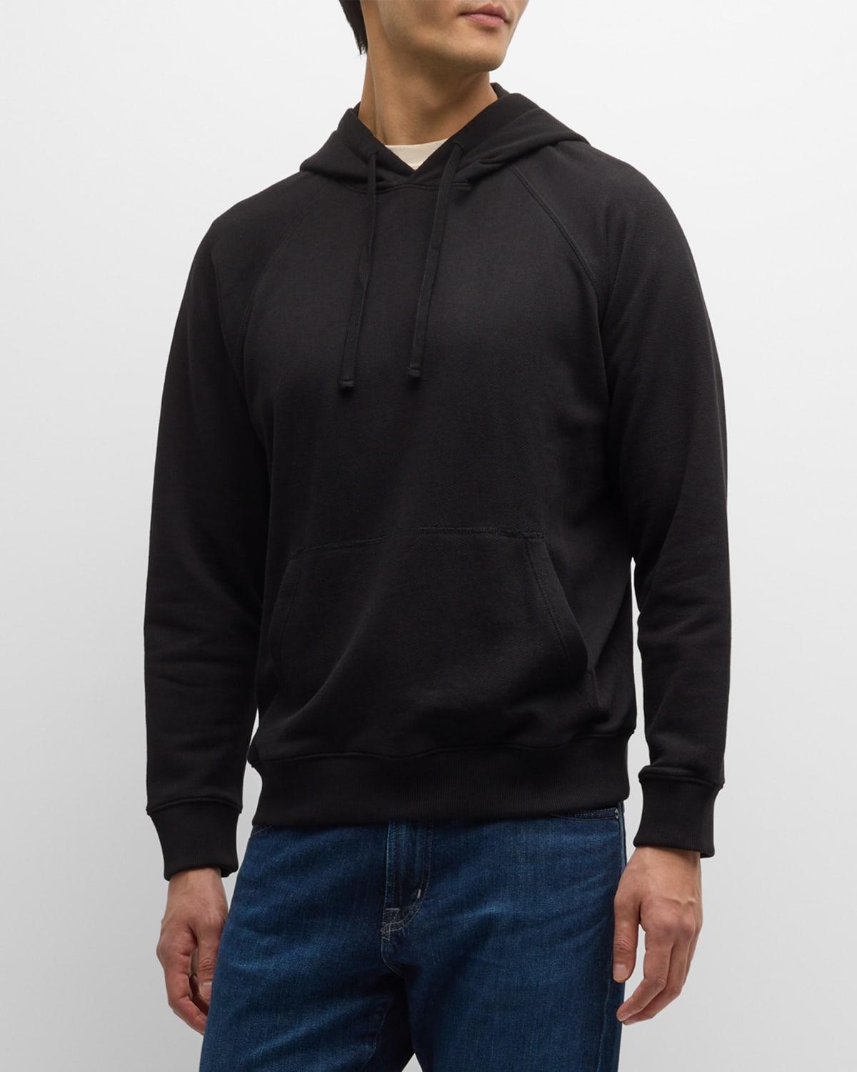 Mens French Terry Raglan Hoodie Product Image