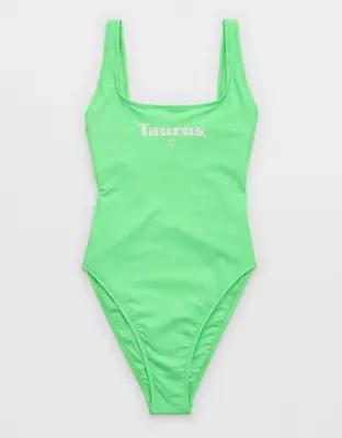 Aerie Astrology Babewatch Cheekiest One Piece Swimsuit Product Image