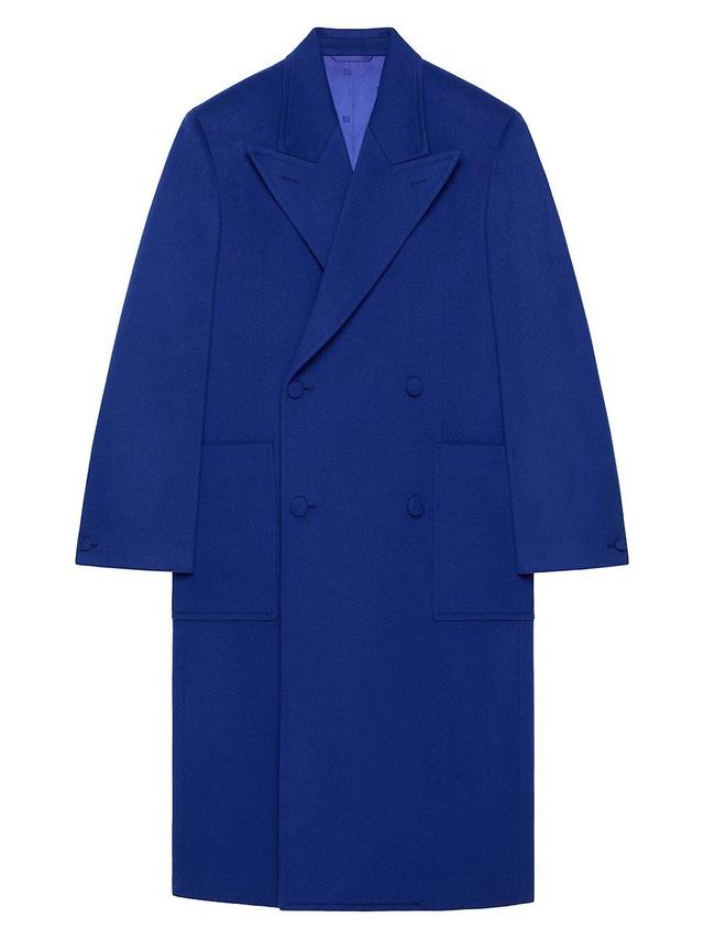 Mens Oversized Coat in Wool and Cashmere Product Image