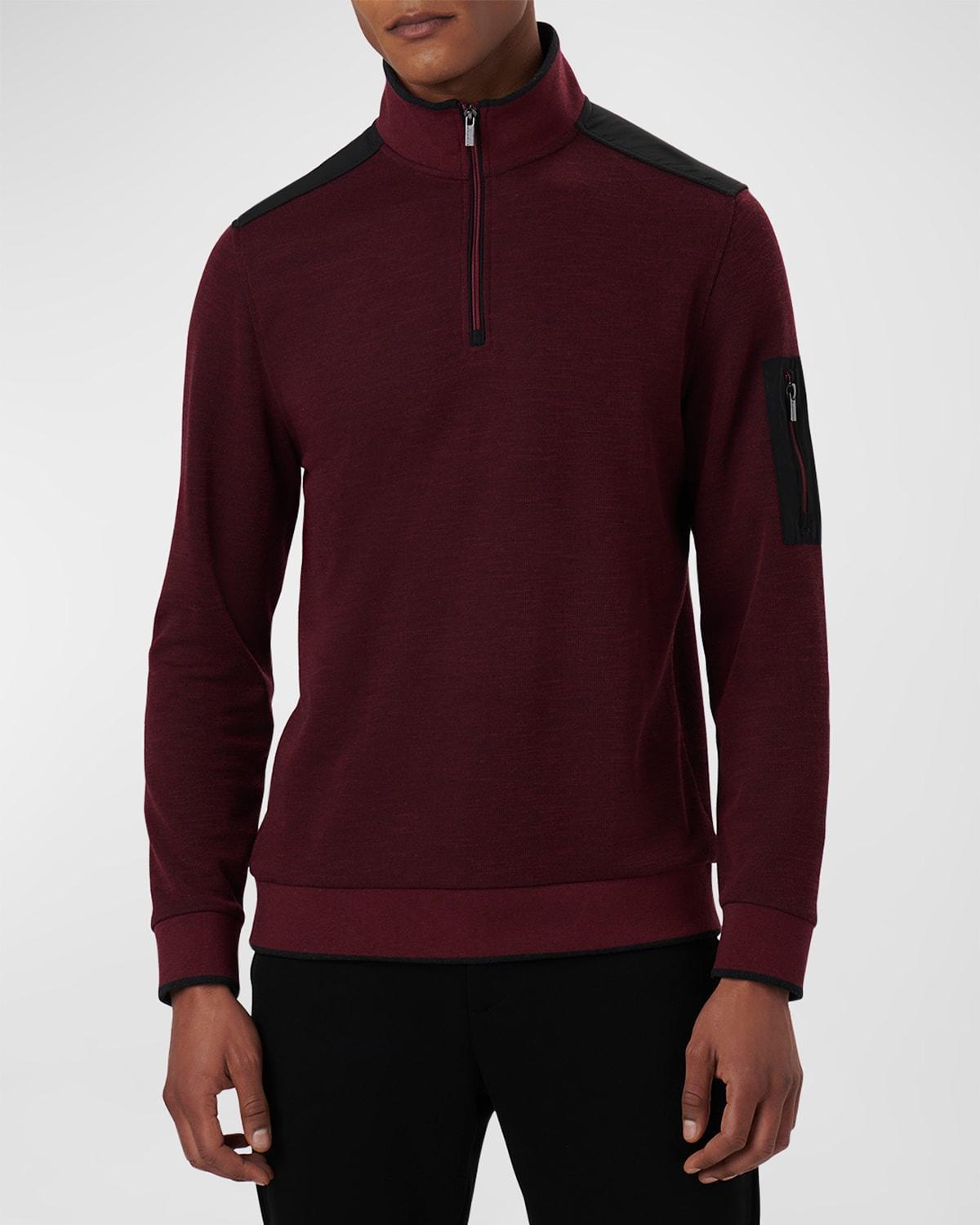 Bugatchi Quarter Zip Pullover Product Image