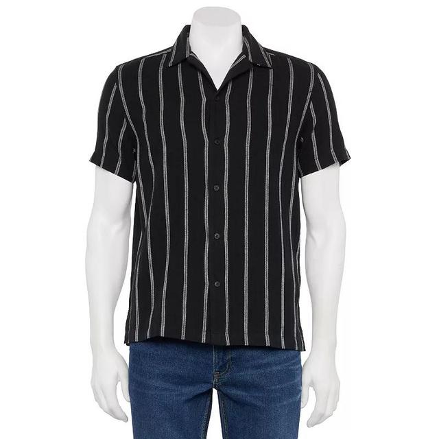 Mens Sonoma Goods For Life Short Sleeve Camp Collar Shirt Product Image