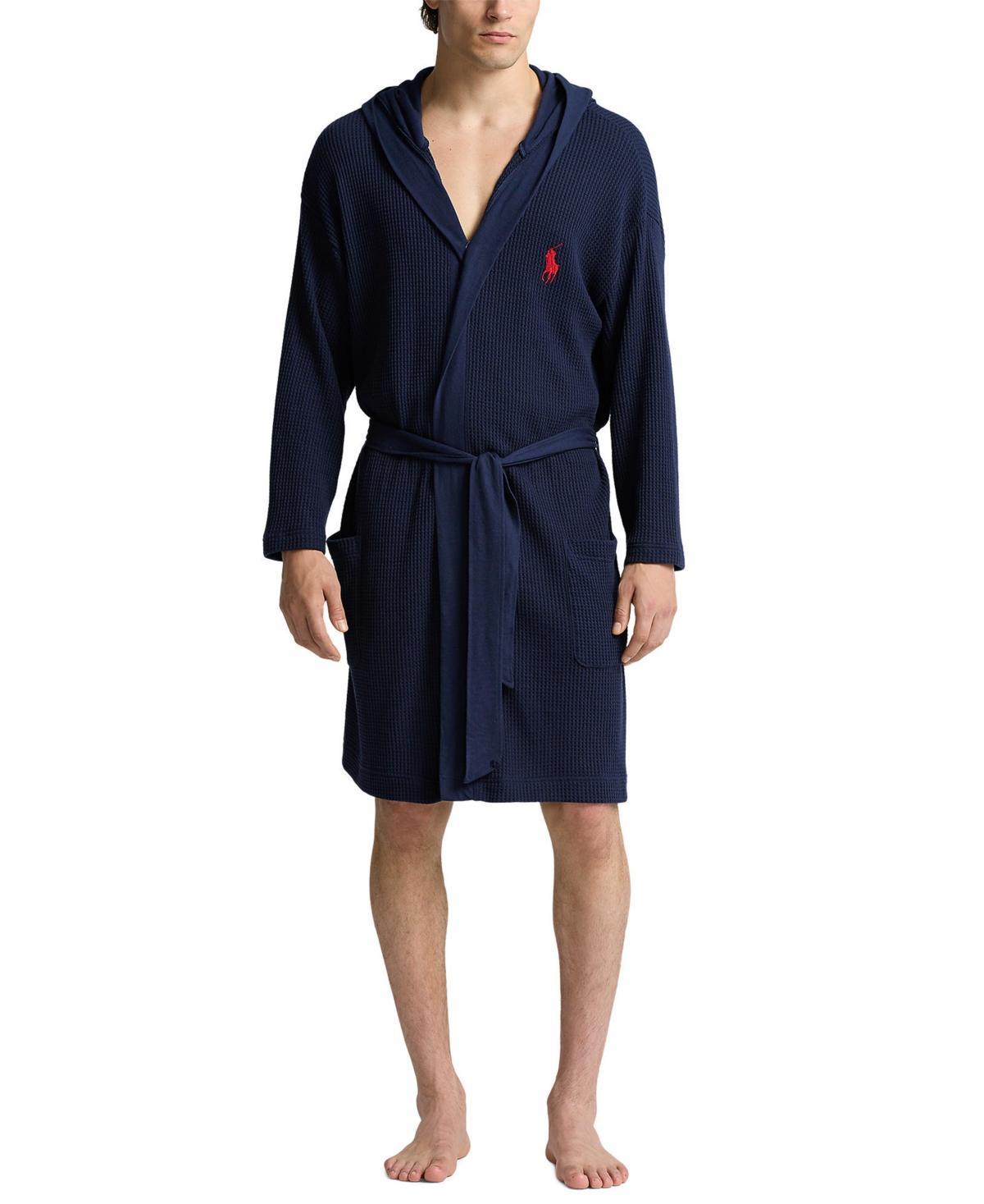 Polo Ralph Lauren Mens Thermal Hooded Robe Product Image