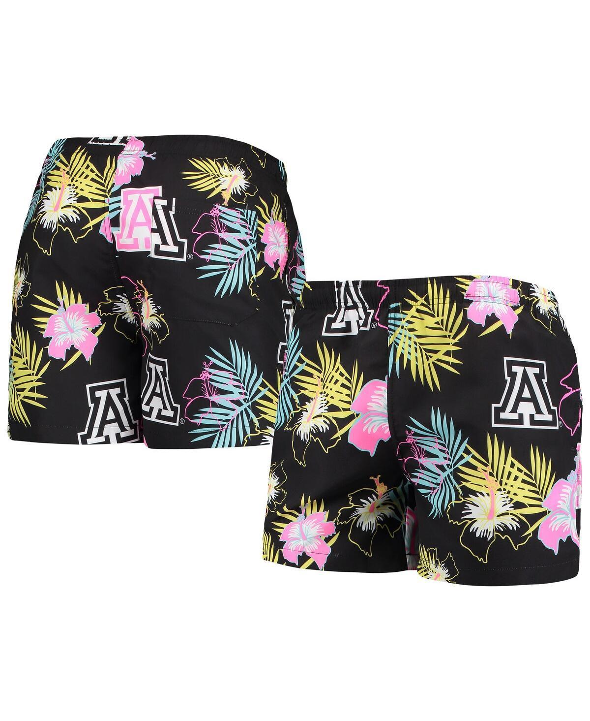 Mens FOCO Arizona Wildcats Neon Floral Swim Trunks Product Image