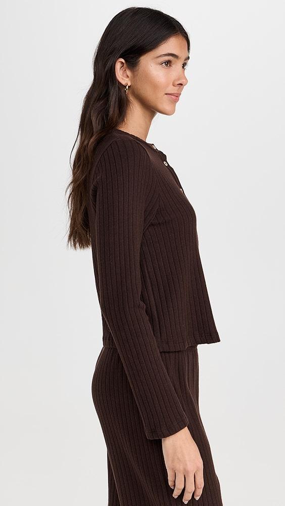 DONNI. The Sweater Rib Cardi | Shopbop Product Image