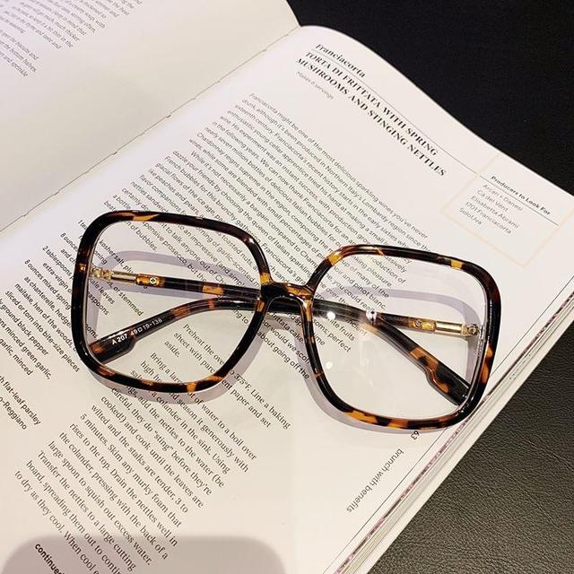 Plain Square Eyeglasses Product Image