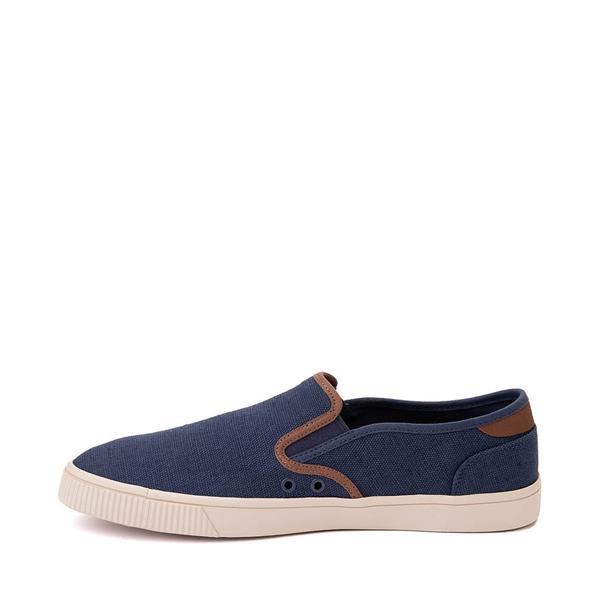 Mens TOMS Baja Slip-On Casual Shoe - Blue Product Image