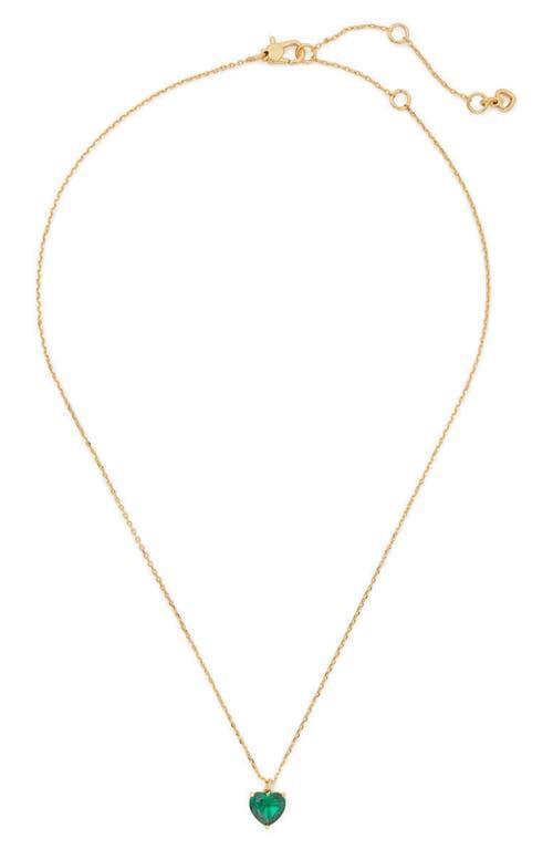 Kate Spade New York my love birthstone heart pendant necklace Product Image