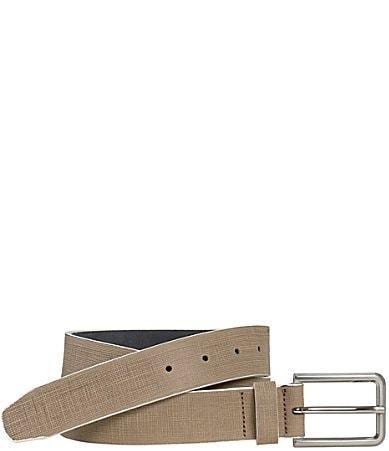 Johnston  Murphy Mens Linen Print Belt Product Image