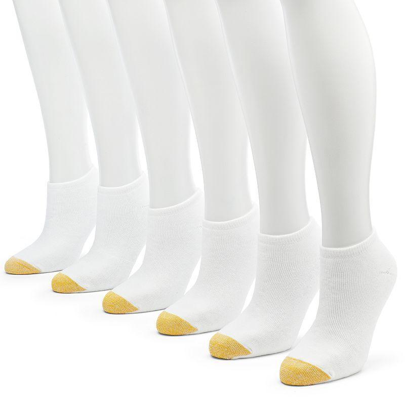 Gold Toe Womens 6-Pack Casual Cushion Liner Socks Product Image