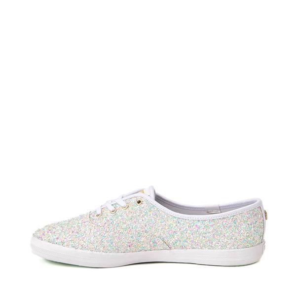 Womens Keds x Magnolia Bakery Champion Mixed Glitter Sneaker - White / Multi Product Image