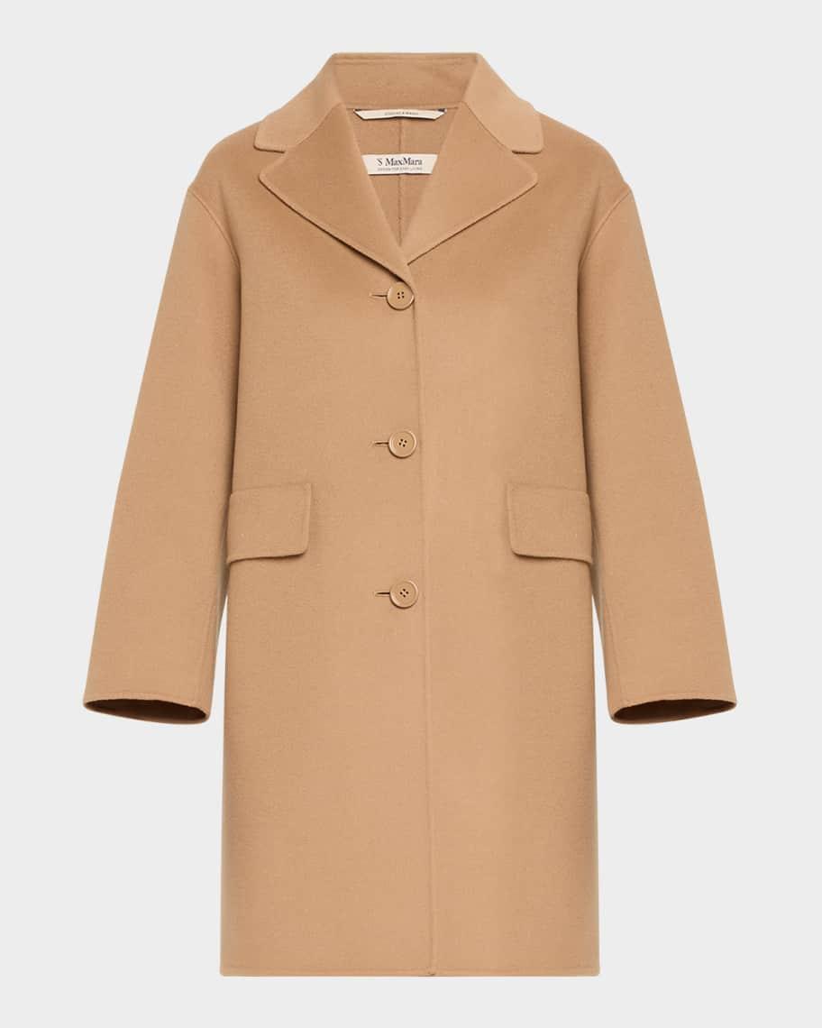 Cielo Single-Breasted Wool Coat product image