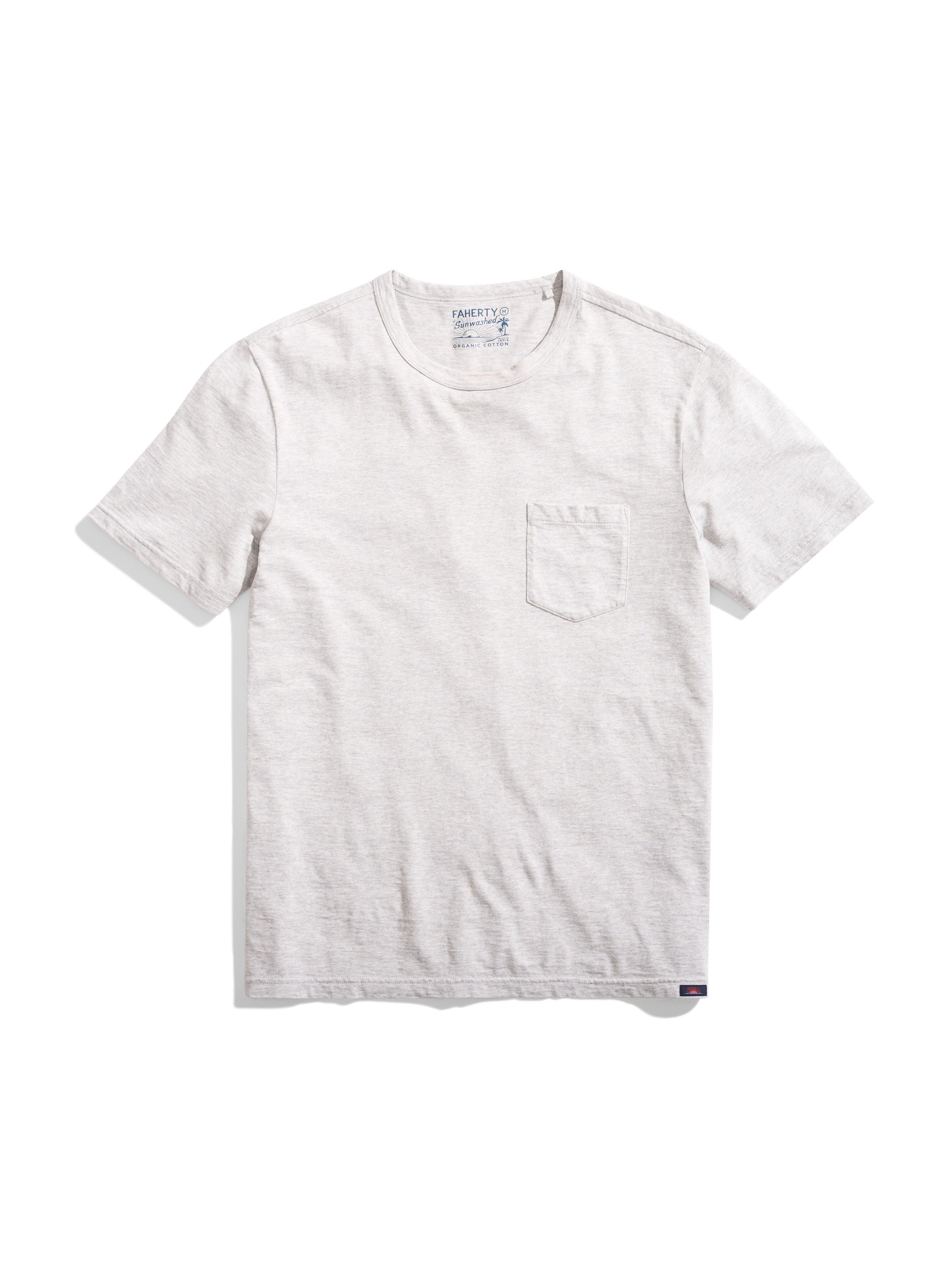 Sunwashed Pocket Tee (Tall) - Heather Grey Male Product Image