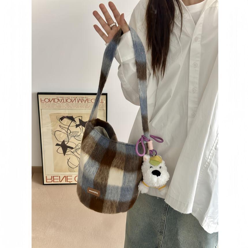 Plaid Bucket Bag Product Image