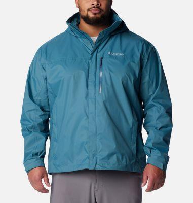 Columbia Mens Pouration Rain Jacket - Big- Product Image