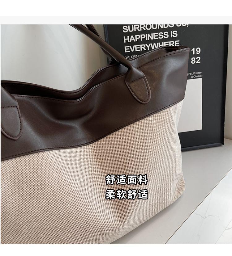 Two Tone Tote Bag Product Image