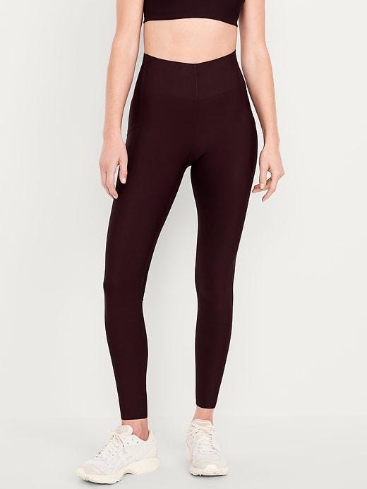 High-Waisted PowerSoft Sculpt 7/8 Pocket Leggings Product Image