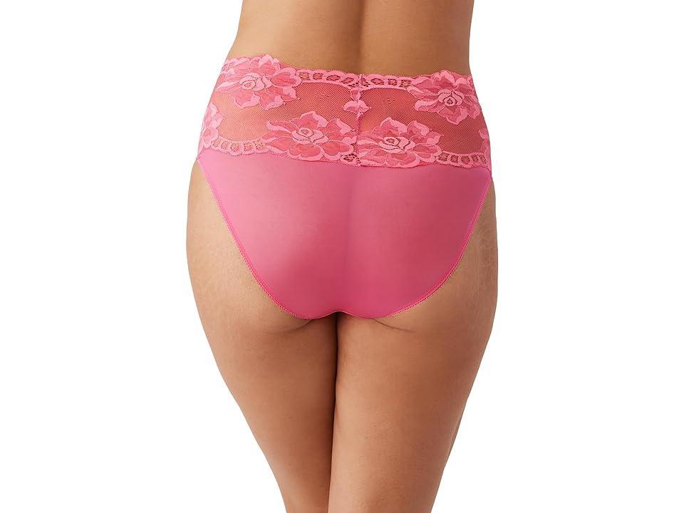 Wacoal Light and Lacy Hi Cut Brief (Hot ) Women's Underwear Product Image