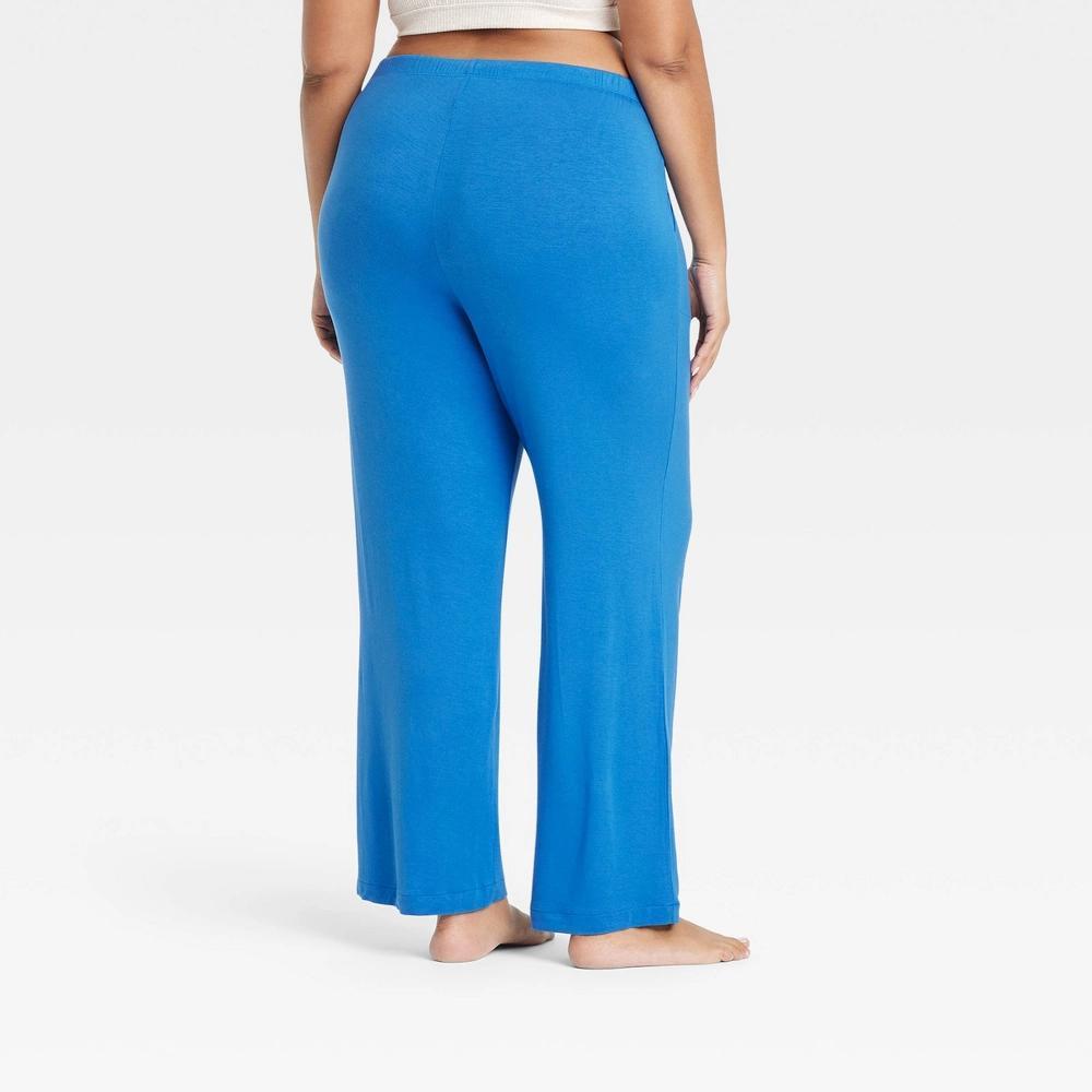 Women's Cloud Knit Pajama Pants - Auden™ Blue 3X Product Image