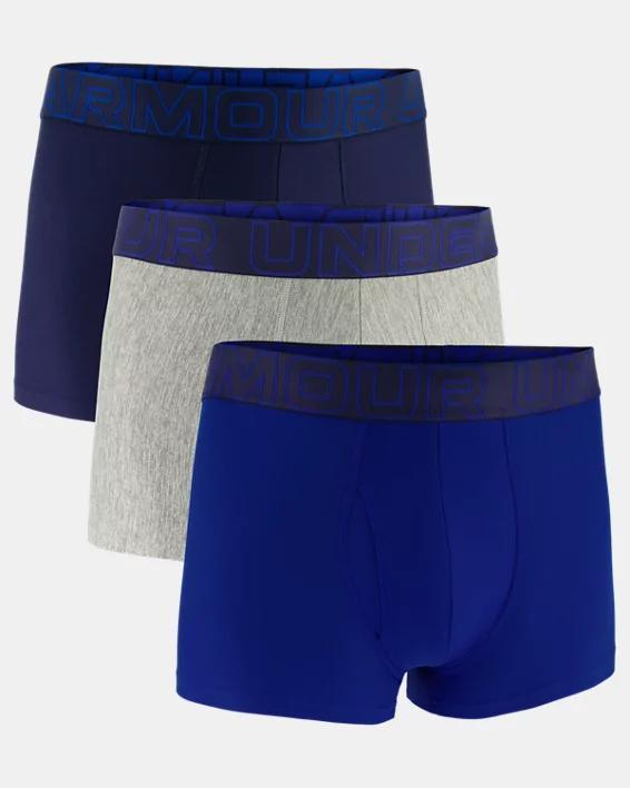 Mens Under Armour 3-pack Performance Tech 3-in. Boxer Briefs Product Image