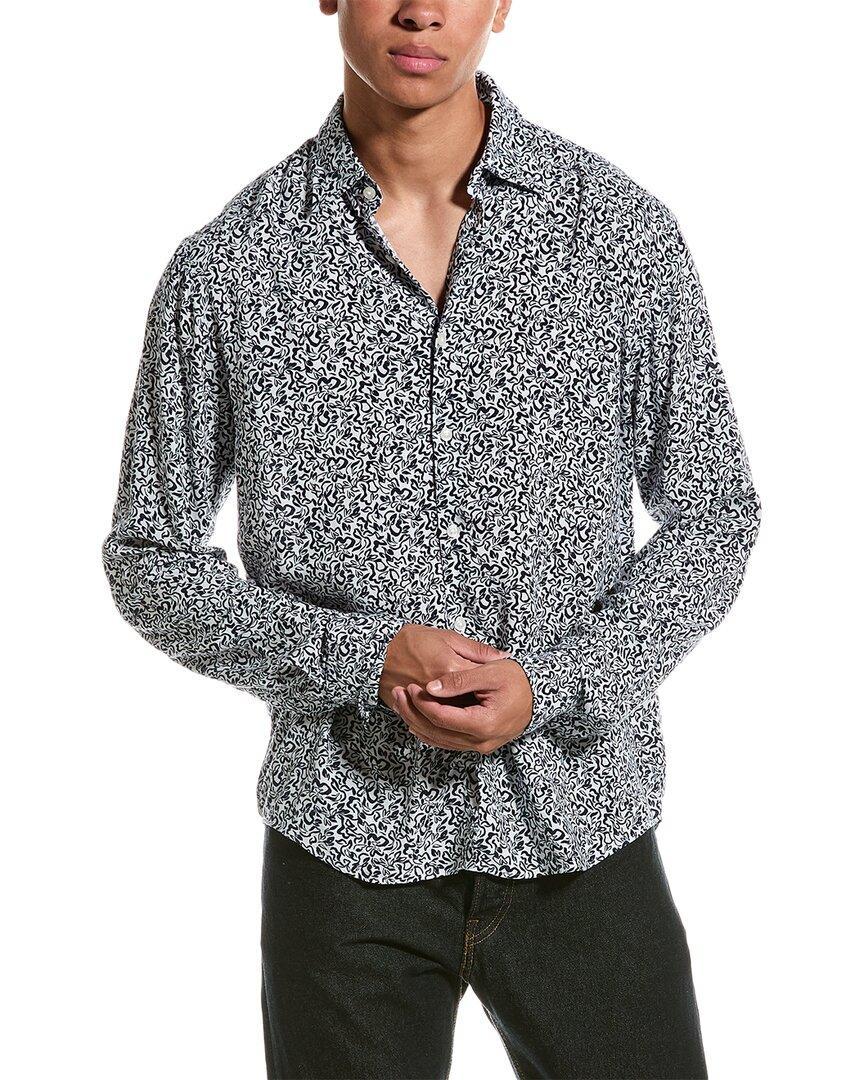 Ermo Woven Shirt In Blue Product Image