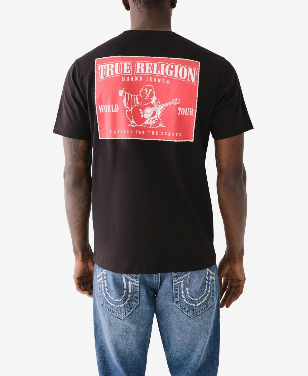 True Religion Mens Short Sleeve Puff Ladder Tee Product Image