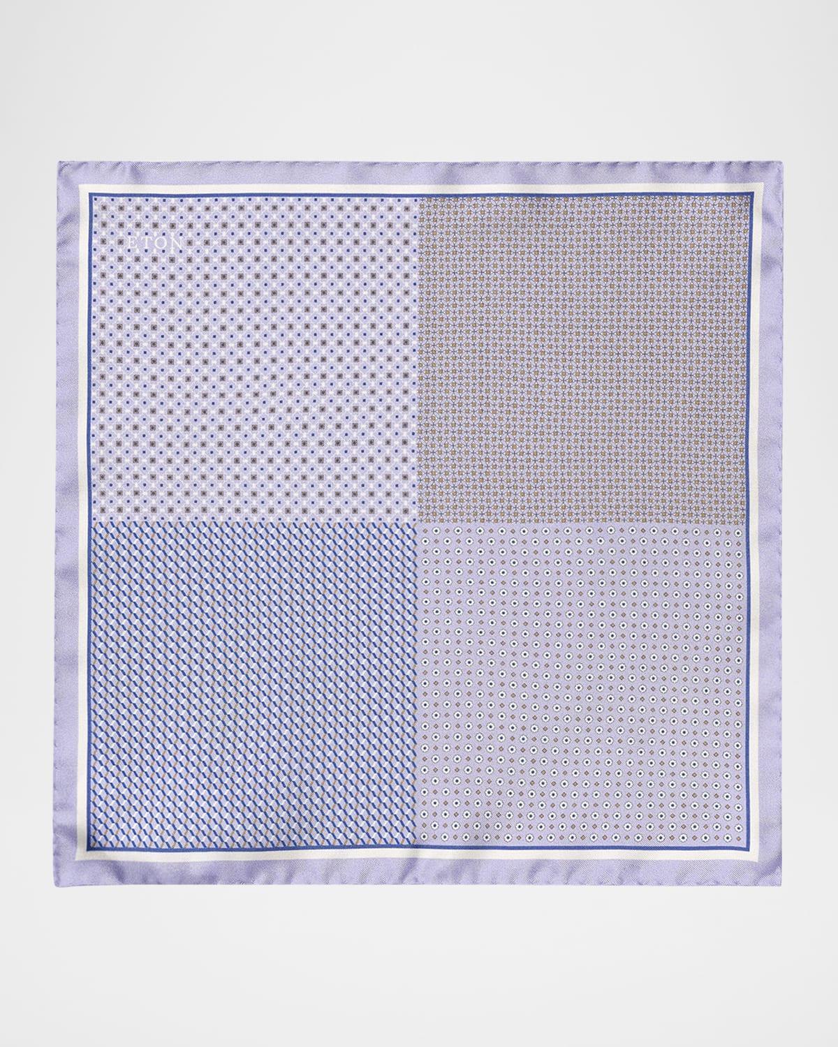 Men's Four-Sided Silk Pocket Square Product Image