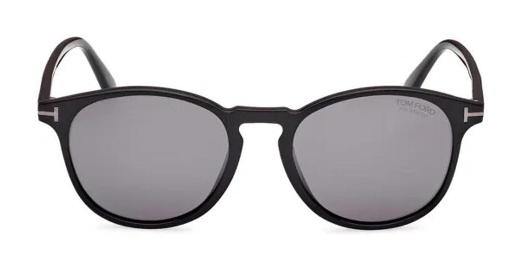 TOM FORD Eyewear Round Frame Sunglasses In Black product image