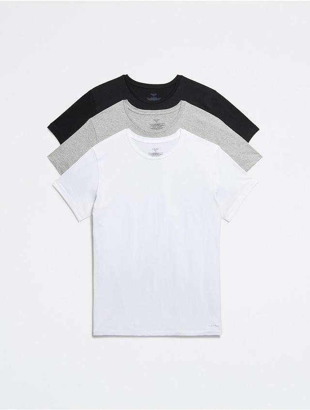 Calvin Klein 3-Pack Cotton Crewneck T-Shirt Product Image