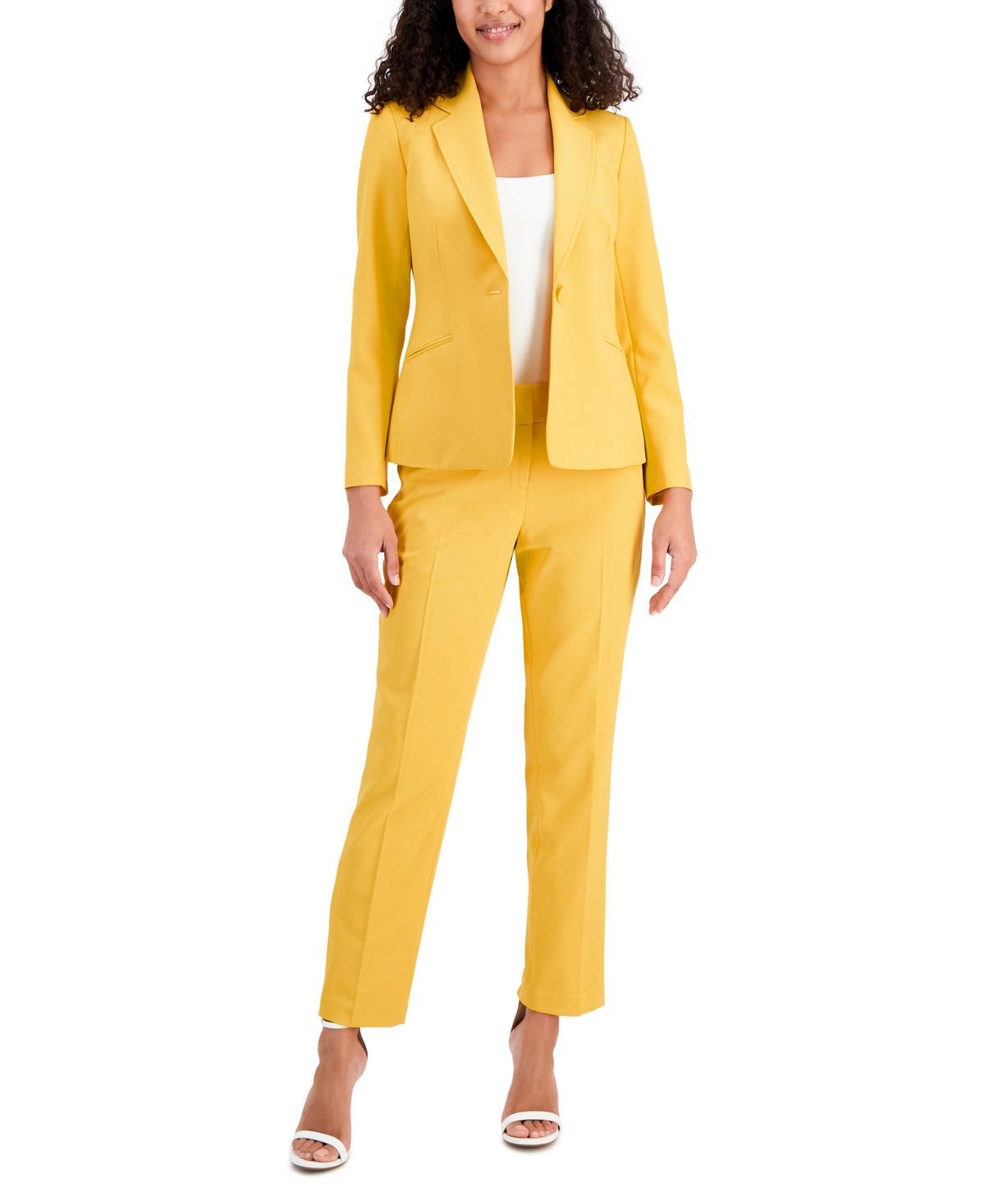 Women's Crepe One-Button Pantsuit, Regular & Petite Sizes Product Image