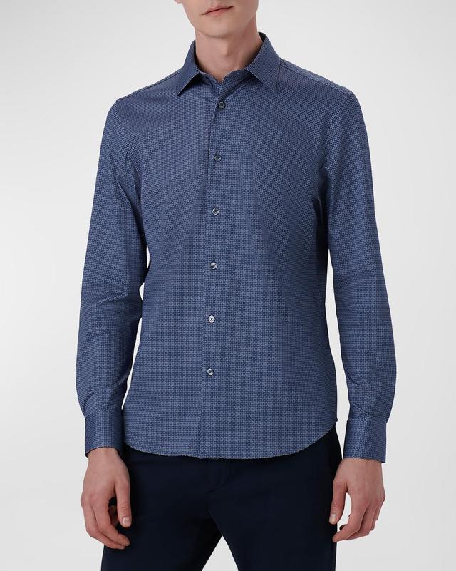 Bugatchi James OoohCotton Geometric Print Button-Up Shirt Product Image