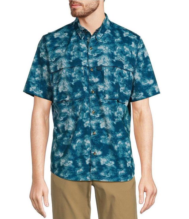 L.L. Bean Short Sleeve Tropic Wear Print Shirt Product Image