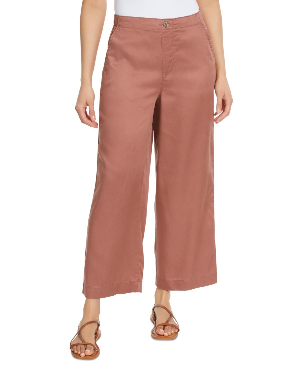 Women's High-Rise Cropped Wide-Leg Pants product image