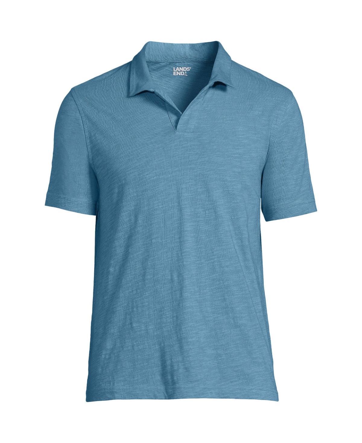 Mens Lands End Short Sleeve Polo Product Image