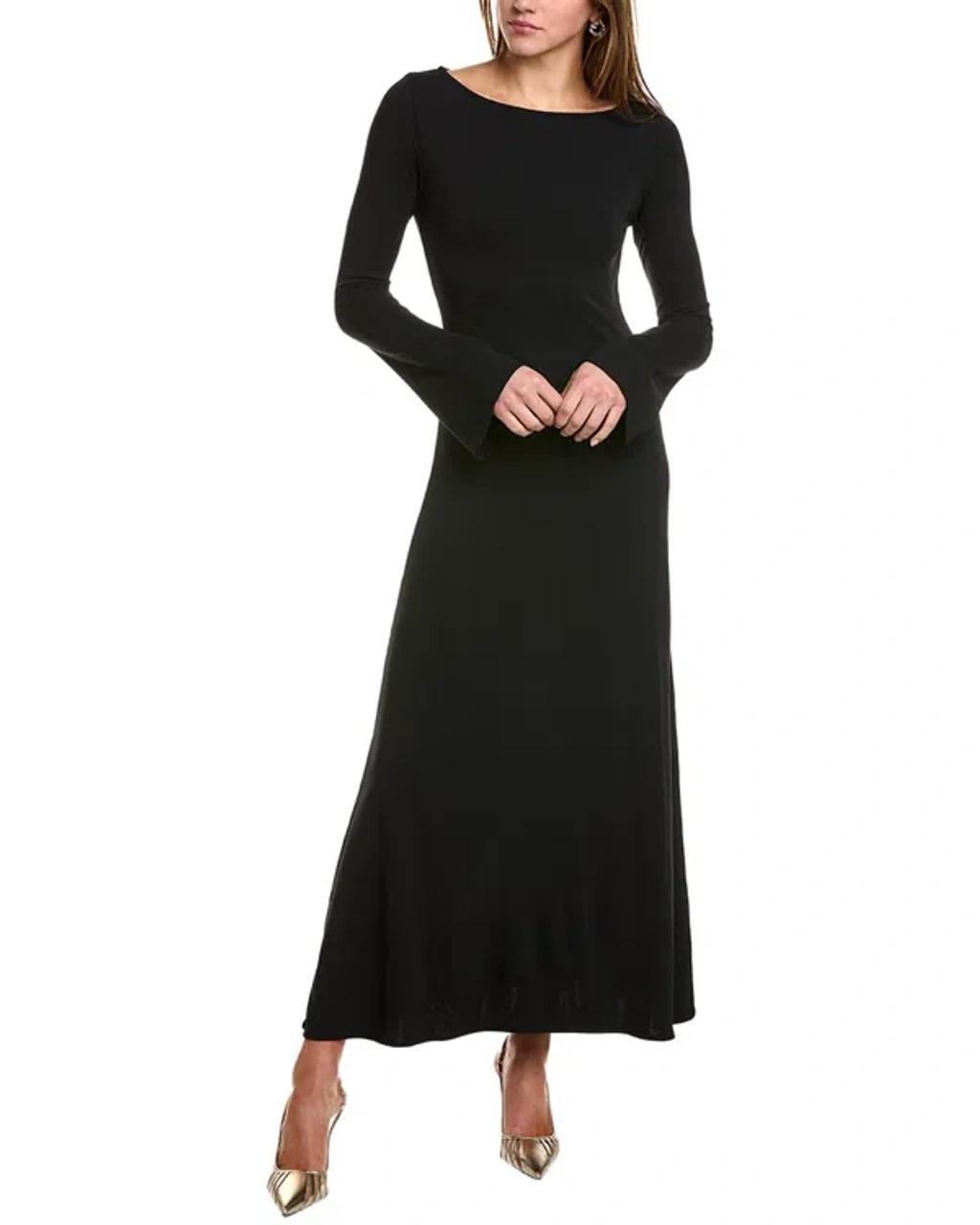 Carolina Maxi Dress In Black Product Image