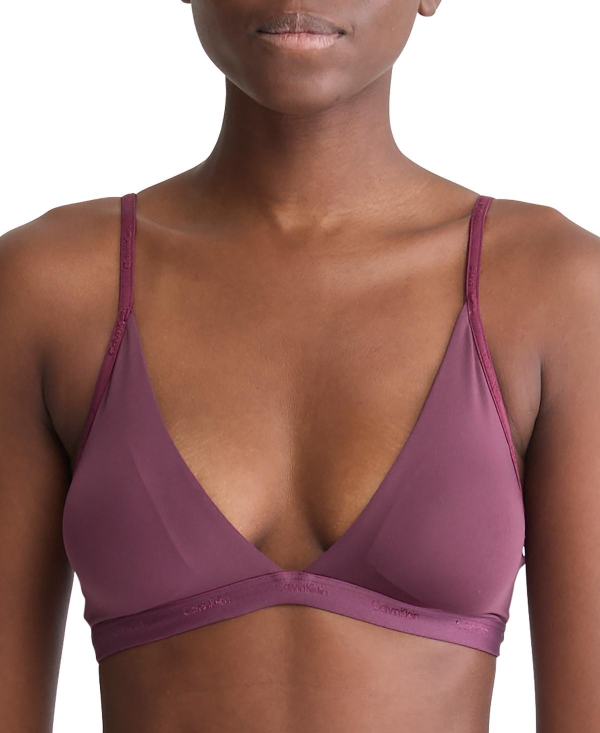 Calvin Klein Underwear Form to Body Lightly Lined Triangle (Cedar) Women's Lingerie Product Image