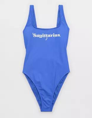 Aerie Astrology Babewatch Cheekiest One Piece Swimsuit Product Image