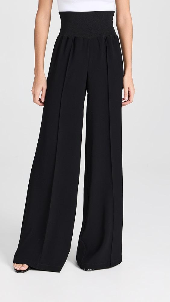 ATM Anthony Thomas Melillo Crepe Twill Palazzo Pants | Shopbop Product Image