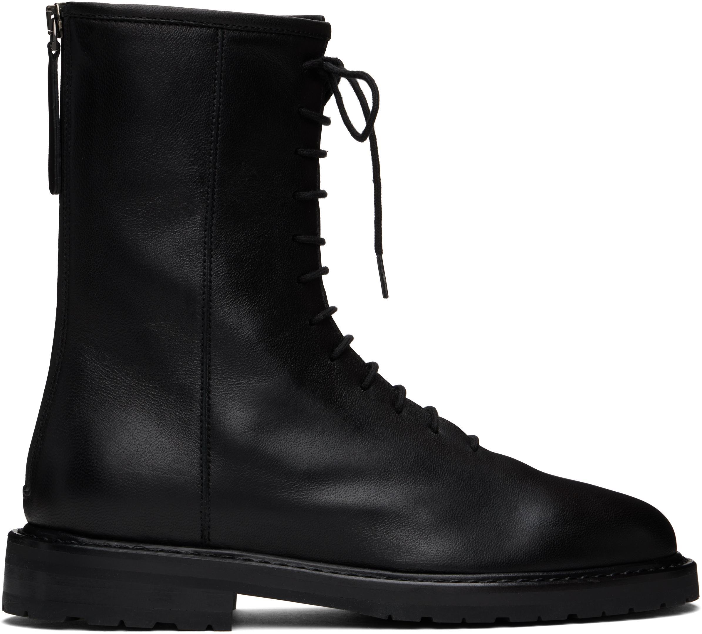 Black Combat Boots product image