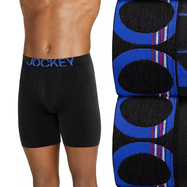 Big & Tall Jockey ActiveStretch 2-pack Long Leg 7-in. Boxer Briefs, Mens Product Image