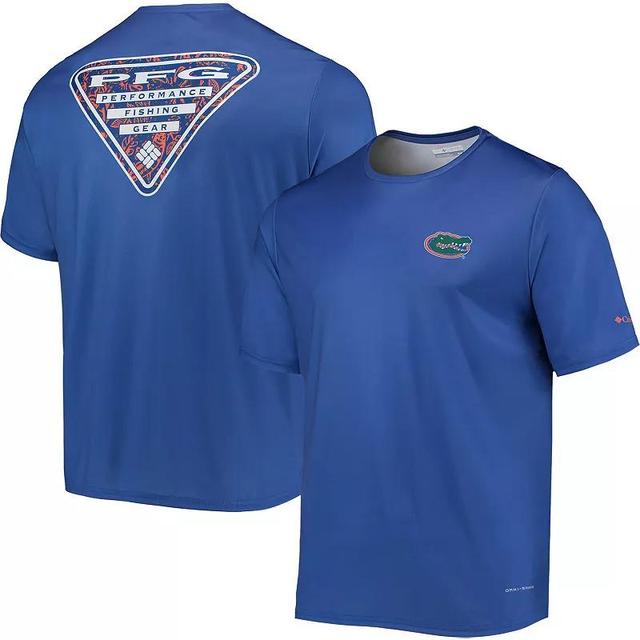 Mens Columbia Royal Florida Gators Terminal Tackle Omni-Shade T-Shirt Product Image