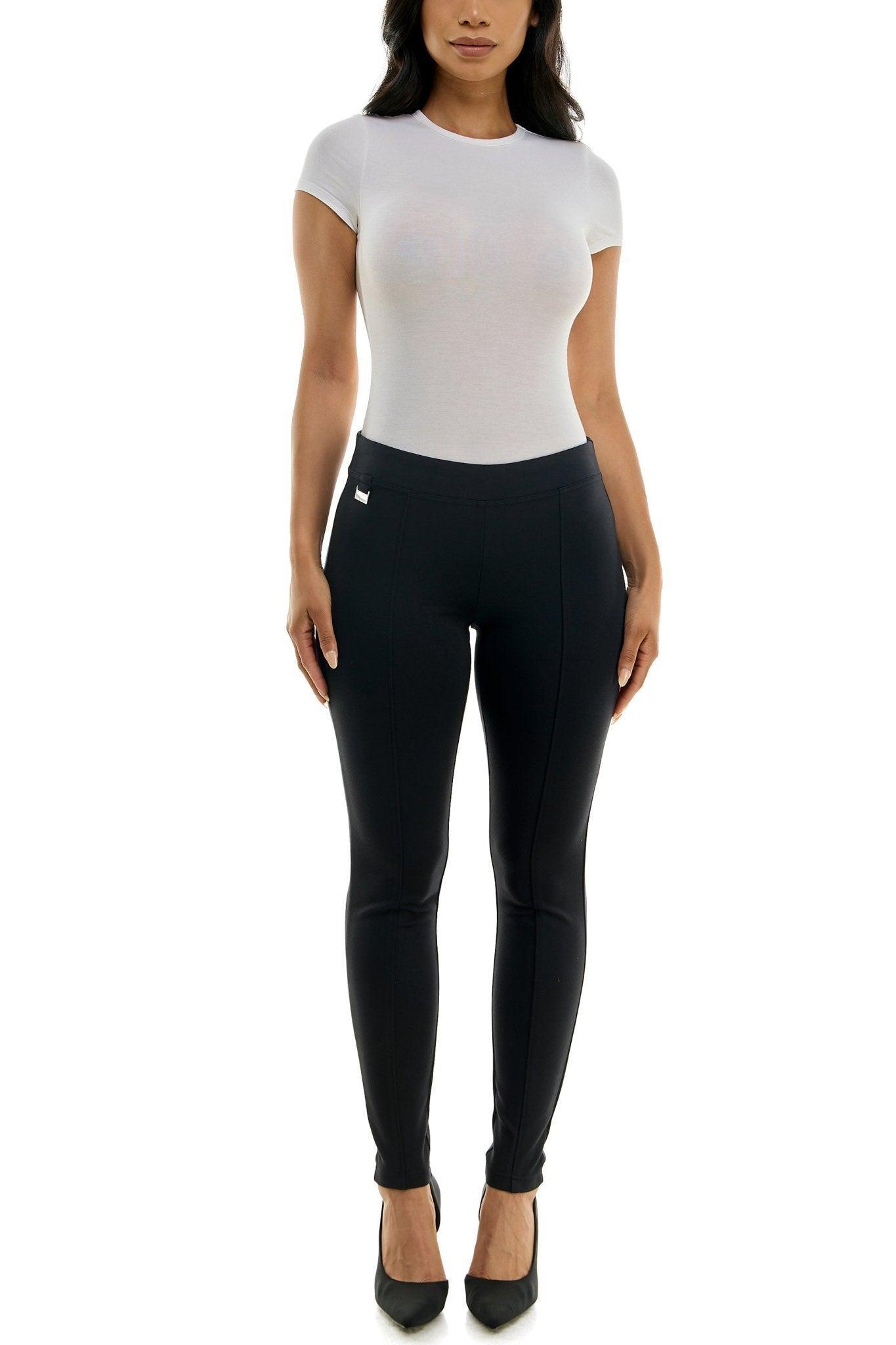 Pull-On Compression Legging with Metal Tab Product Image