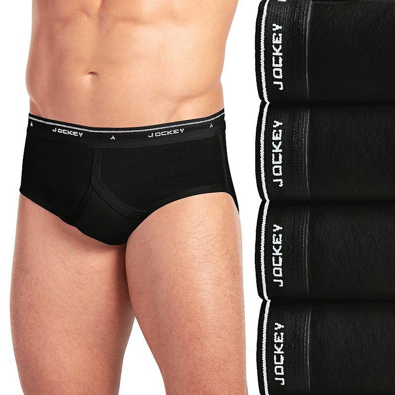 Mens Classic Low-Rise Briefs, Pack of 4 Product Image