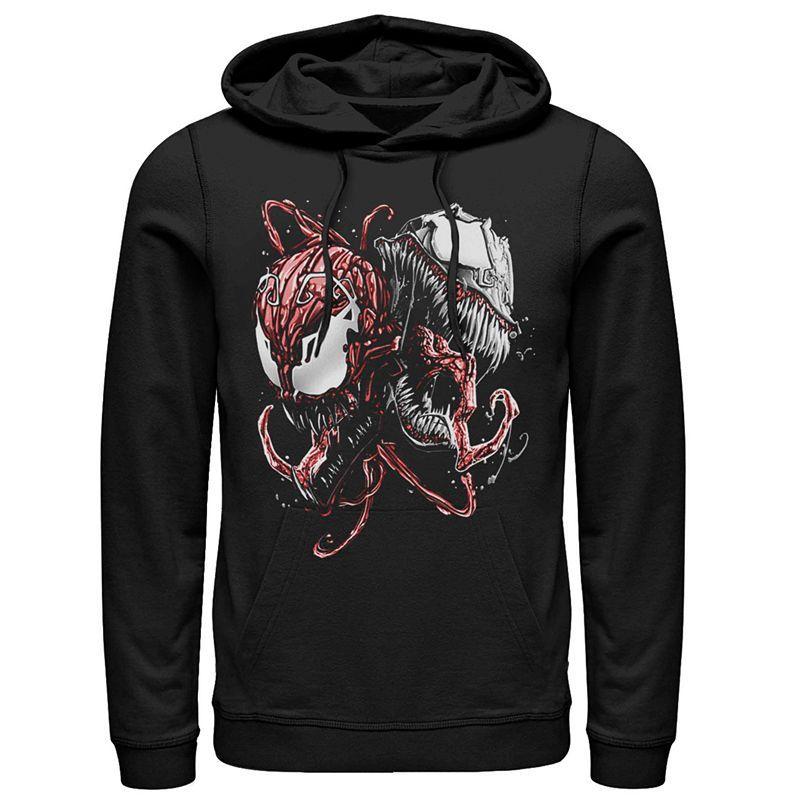 Mens Marvel Carnage And Venom Graphic Hoodie Product Image